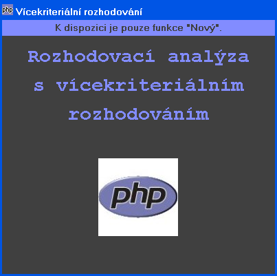 Aplikace rozhodování